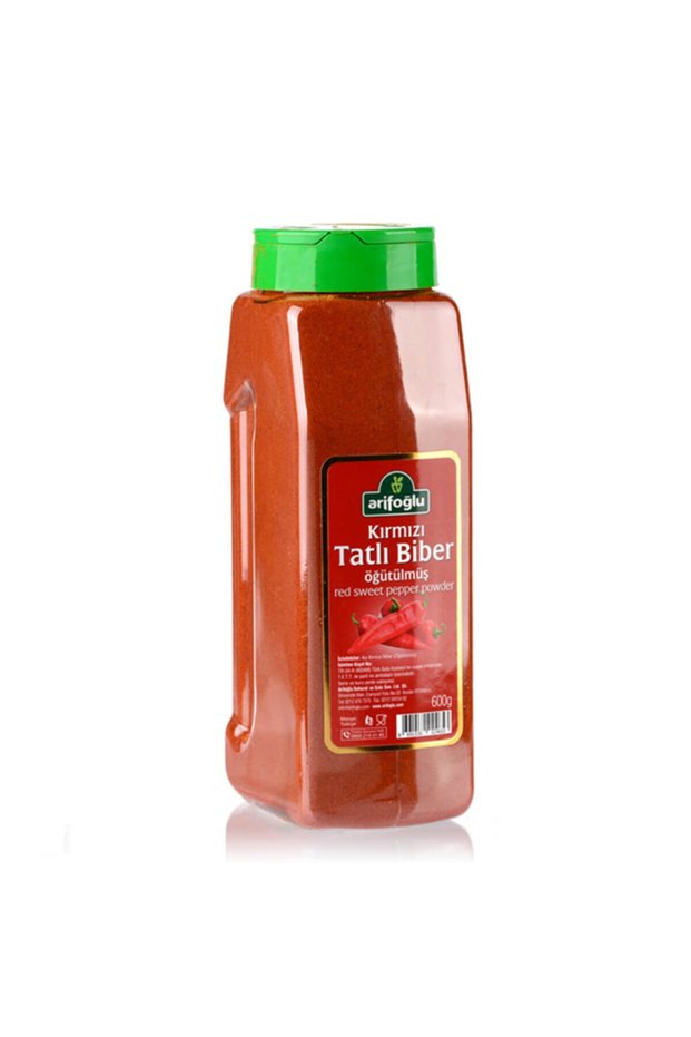 Tatlı Biber (Kırmızı Öğütülmüş) 600g (Pet)