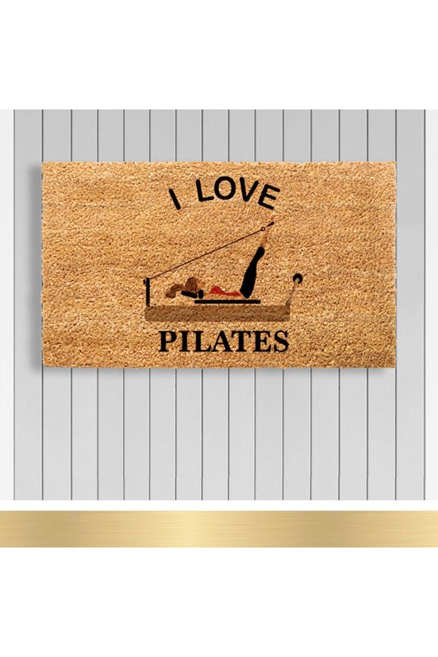 , Design Koko Kapı Önü Paspas / Pvc Taban / Model; Pilates - 1