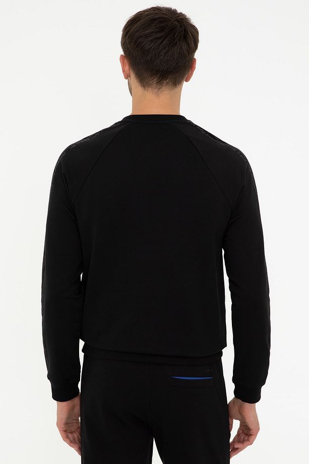 Sıyah Erkek Sweatshirt G021SZ082.000.1288045 - 4