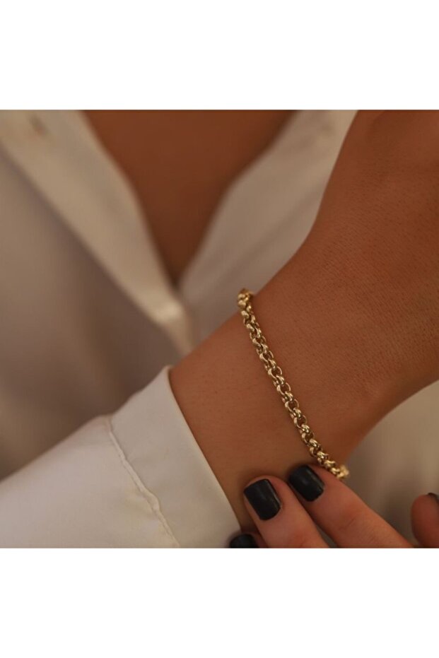 Round Gold Bracelet - 1