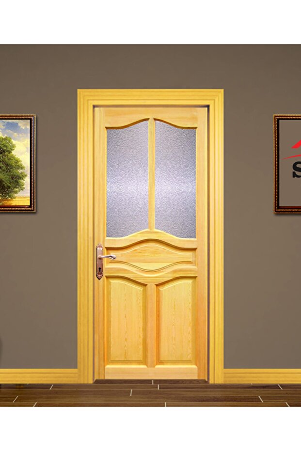 Sağlam Doğal Ahşap Kapı Imalatçıdan Iç Mekan Kapısı - 1
