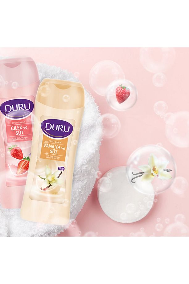 Fruit Milk Çilek ve Süt Duş Jeli 450 ml - 2