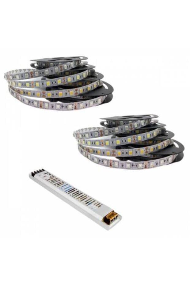 Şerit Led 10 Metre Gün Işığı + 10 Amper Ultra Slim Trafo - 1