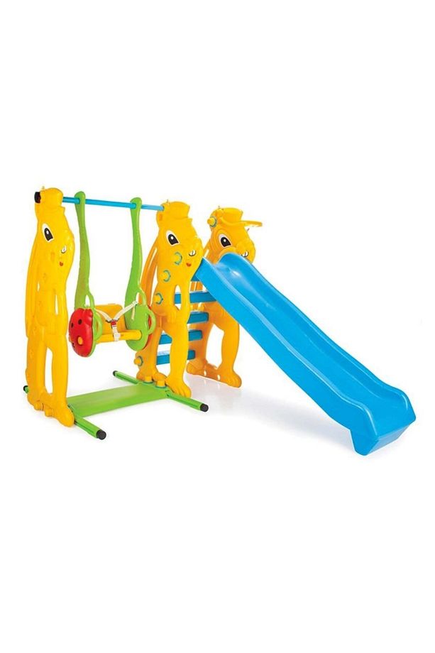 Pilsan 06-140 Sincap Kaydırak ve Salıncak Set Park Oyuncak - 1