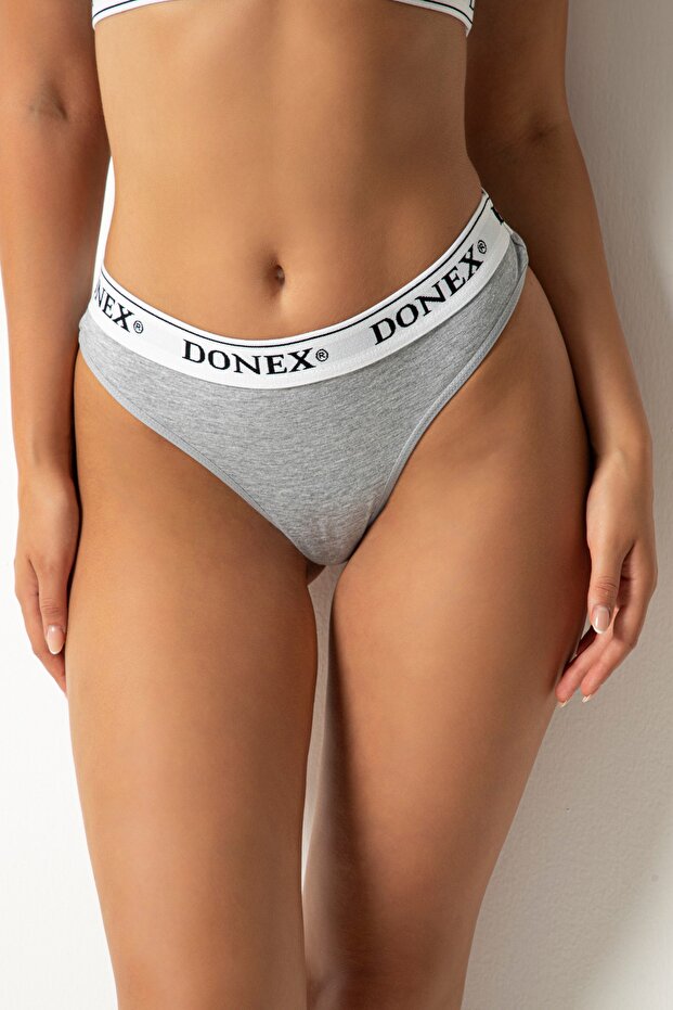 Дамски еластични прашки Donex Basic Hipster - 1