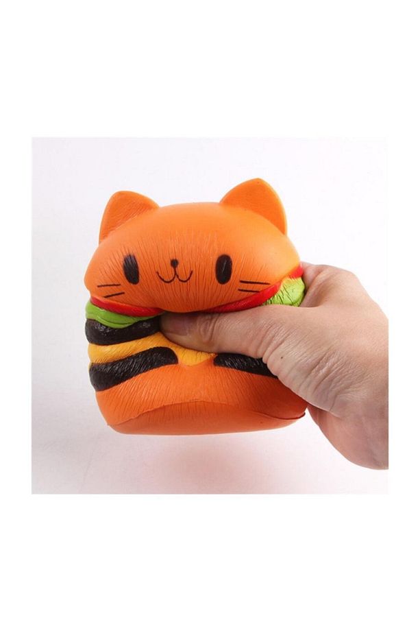 Hamburger Squıshy Sukuşi Yavaş Yükselen Oyuncak - 4