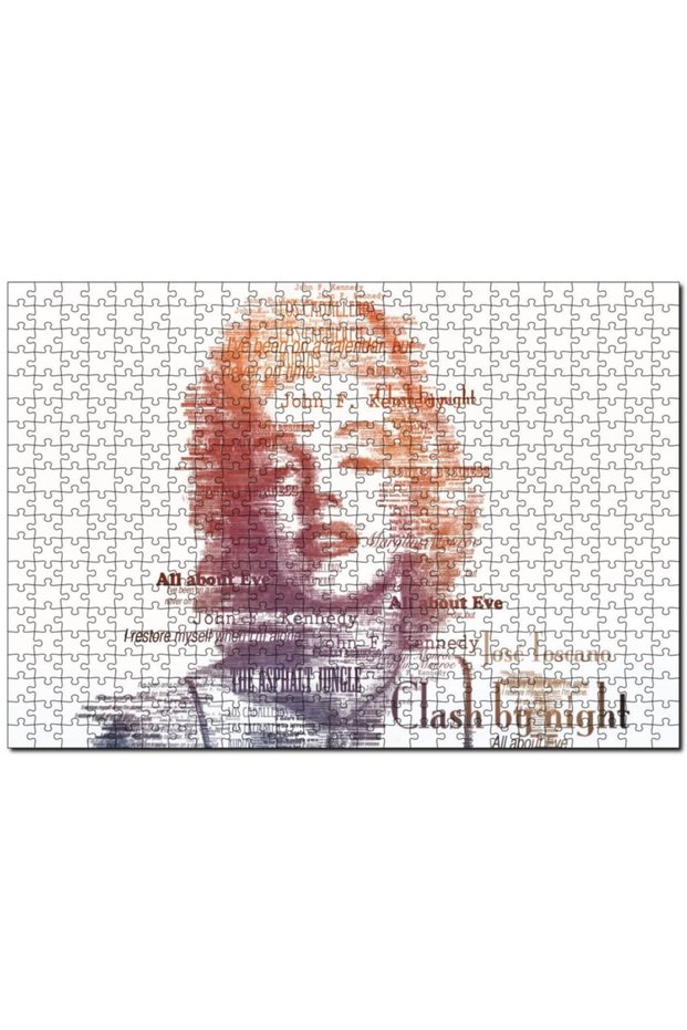 Cakasepetim Hair Design Image 255 Piece Puzzle Jigsaw Mdf (Wood)