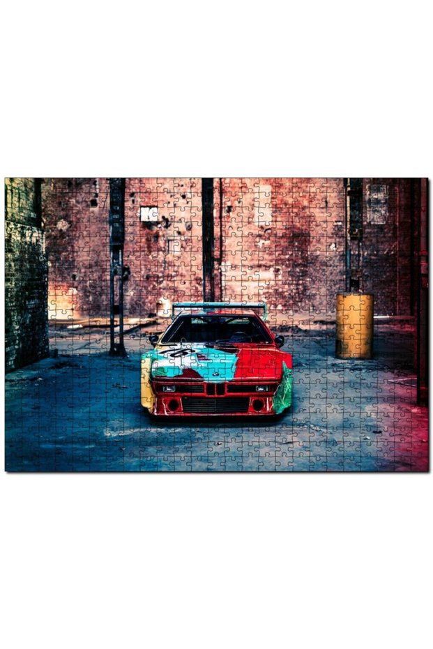 Bmw Italdesign Art Car 500 Piece Puzzle Jigsaw Puzzle Mdf (Wood)
