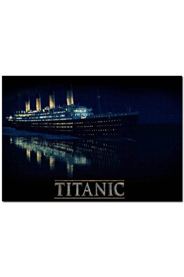 Cakasepetim Titanic Night and Lights 255 Piece Puzzle Jigsaw Mdf (Wood)