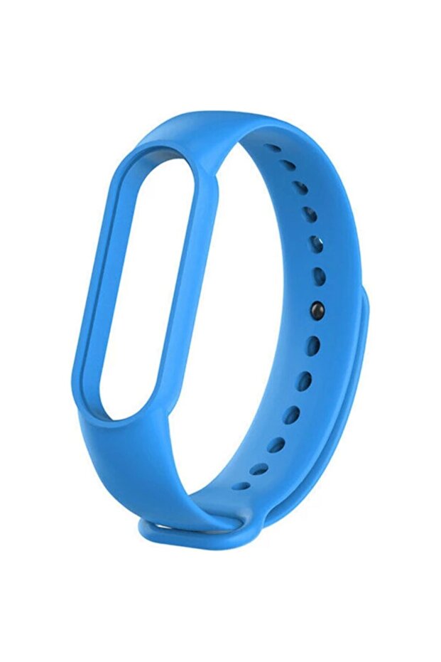 Mi Band 5 - 6 Compatible Silicone Smart Bracelet Cord - Dark Blue