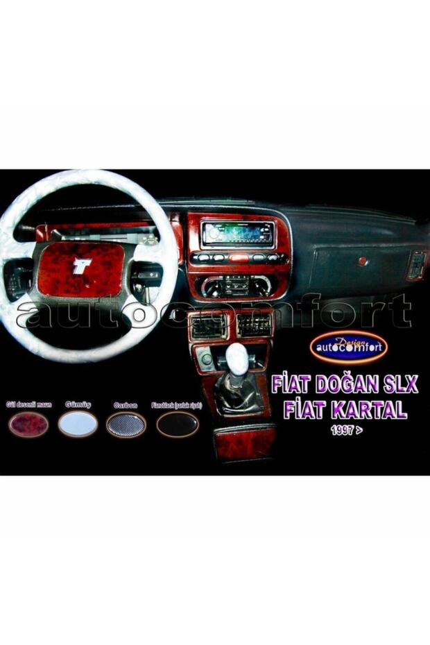Fiat Doğan Slx Console/Mahogany Veneer 1998+ 25.Prç High Torpedo Mahogany Color