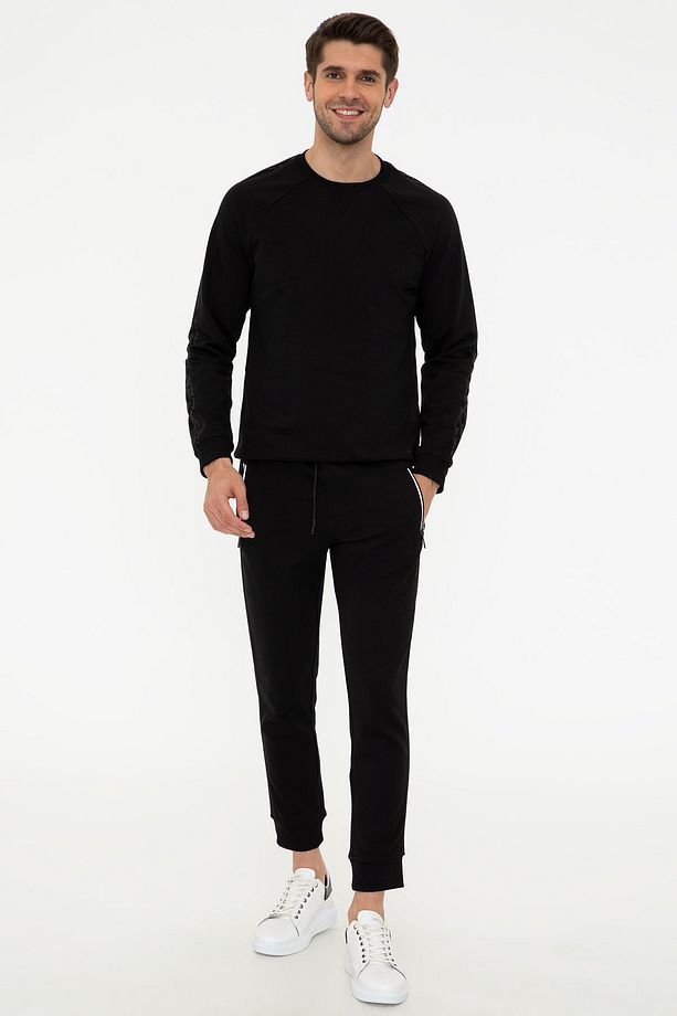 Sıyah Erkek Sweatshirt G021SZ082.000.1288045 - 5