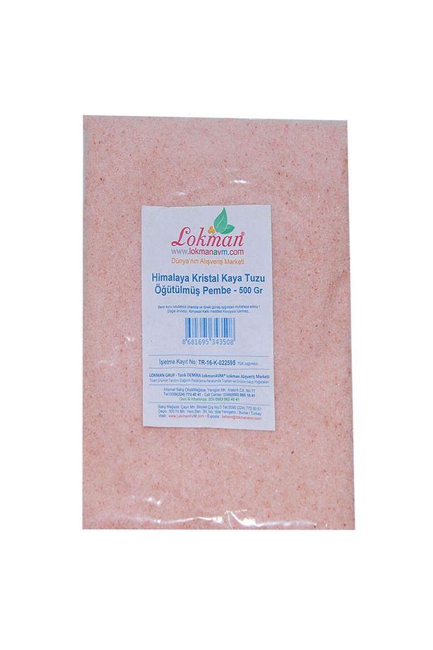 Himalaya Kristal Kaya Tuzu Öğütülmüş Pembe 500 Gr - 2