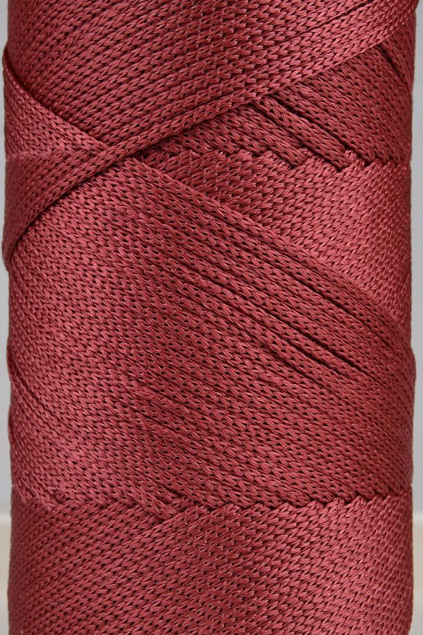 Premium 400 gr Polyester Makrome Ipi 2 Mm 2li Set Gül Kurusu Makrame Ip Supla Çanta Ipi No:4 - 3