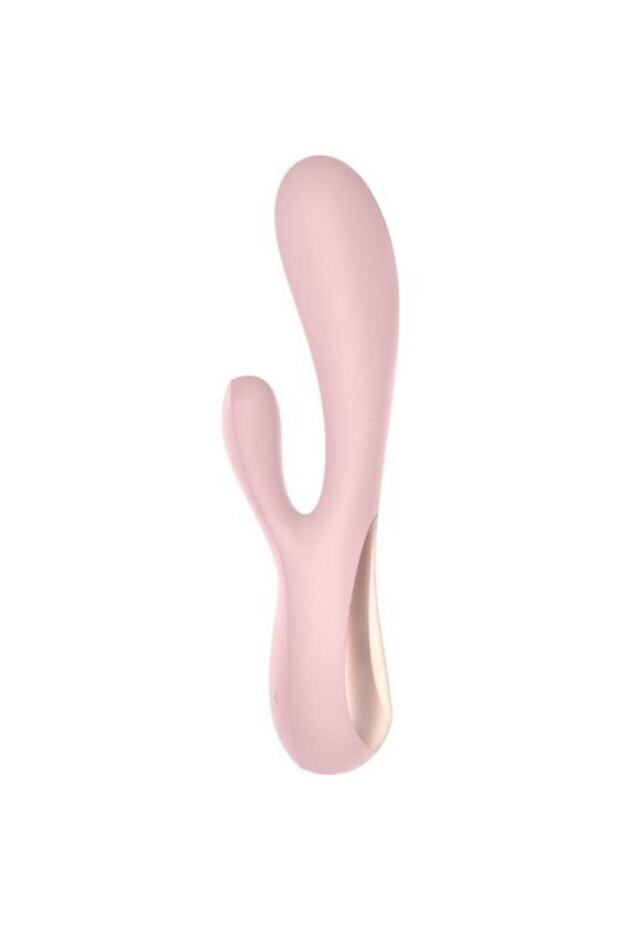 Mono Flex Mauve Telefon Kontrol Rabbit Vibratör + Jel - 4