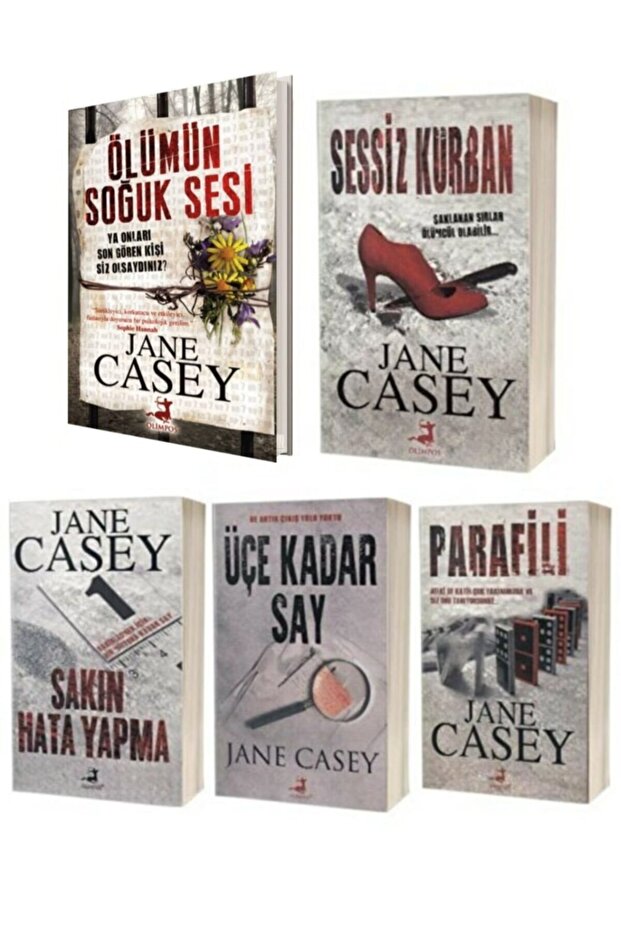 Jane Casey Polisiye Ve Gerilim Seti - 5 Kitap