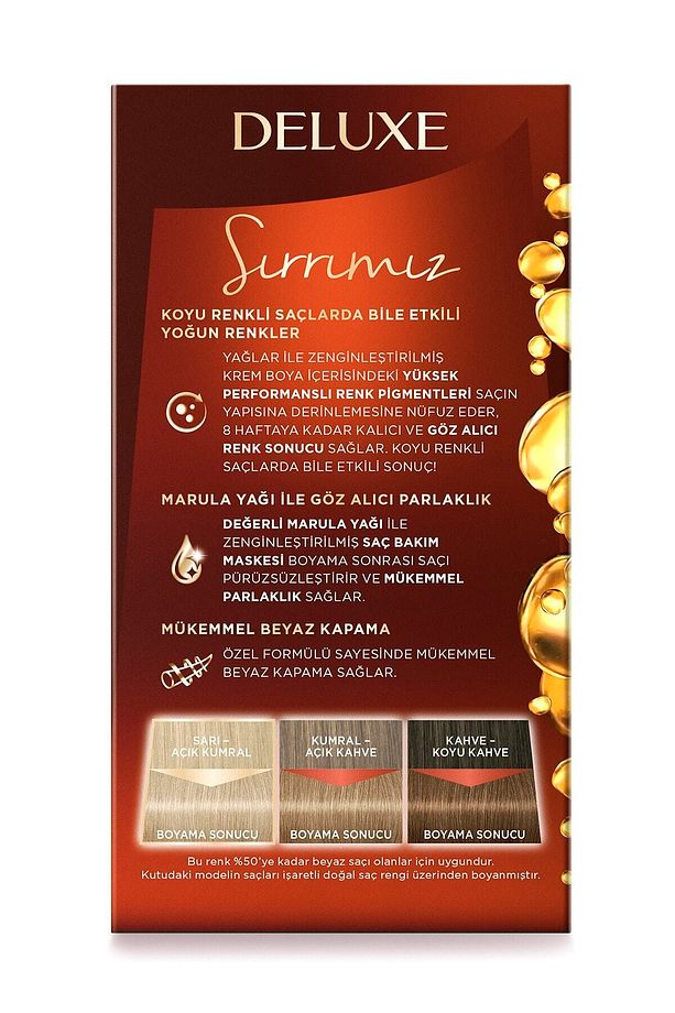 Deluxe Deluxe Yoğun Renkler 9-1 Küllü Sarı 6281031271490 - 2