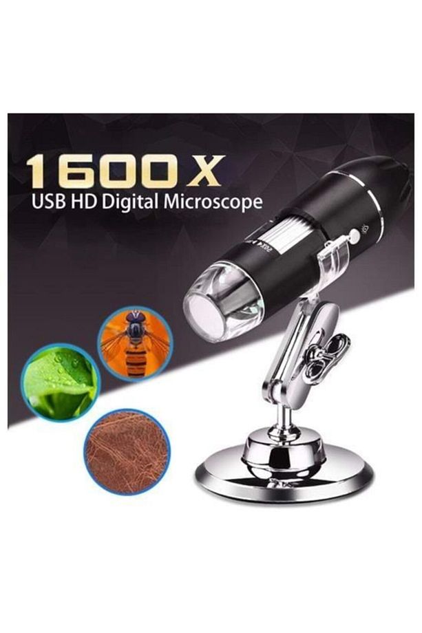 1600x Zoom 2mp Usb Dijital Mikroskop 8 Ledli Kamera - 3