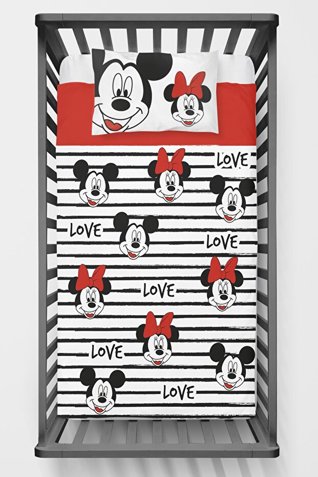 Baby Bedspread Mickey Minnie Mouse