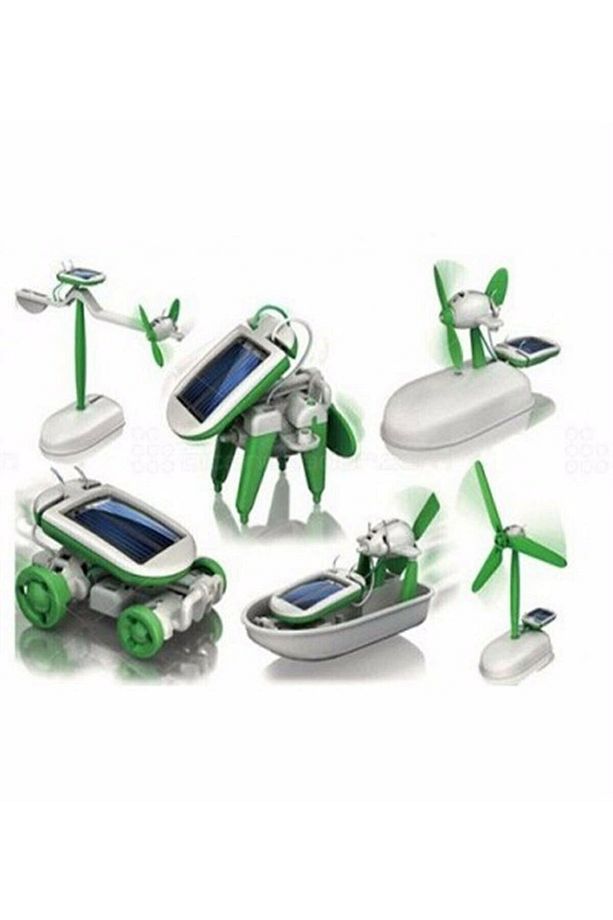 Güneş Enerjili Robot Oluşturma Seti Solar Kit (6 In 1) - 2