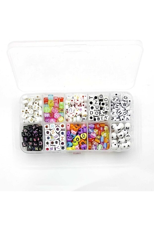 Jewelry Making Supplies Letter Bead Set Boxed Letter Bead Set