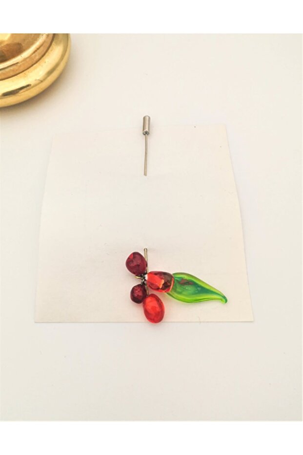 Nar Taneli Broş - 2