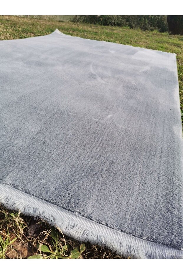 Post Peluş Halı Antrasit - 2