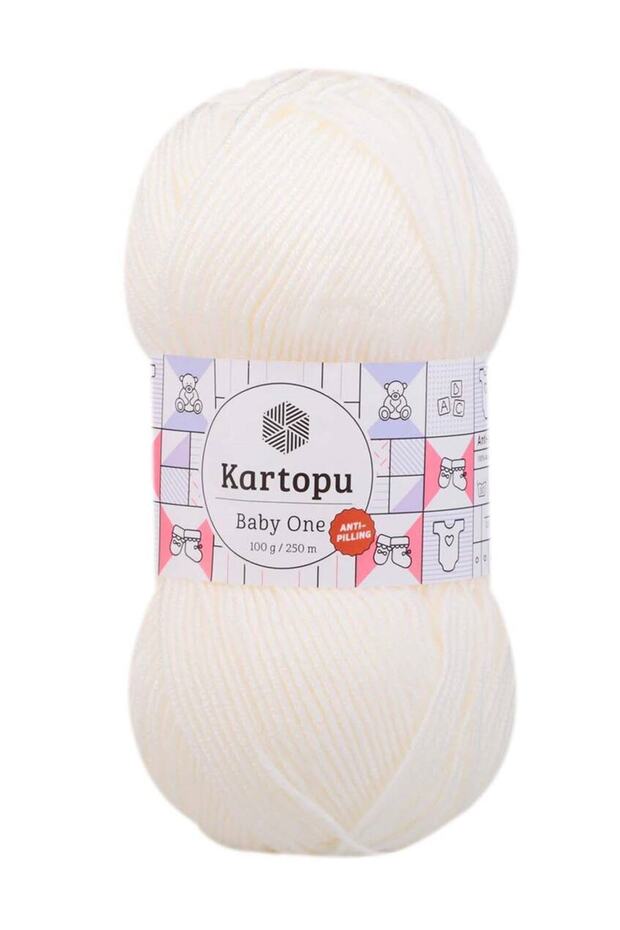 Baby One Hand Knitting Thread 100 Gr| Off White K019