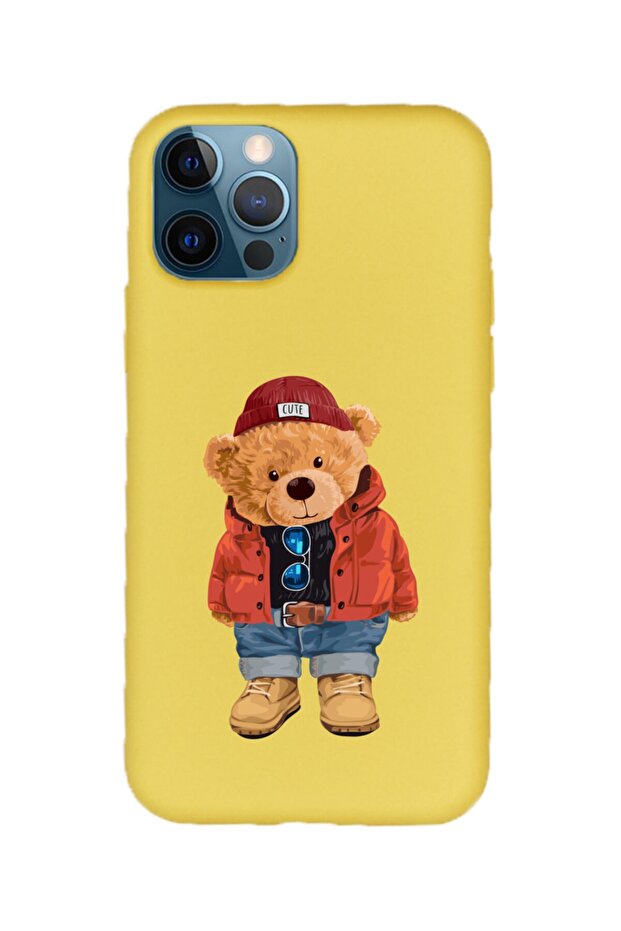 iPhone 11 Pro Max Teddy Bear Printed Launch Case - 1