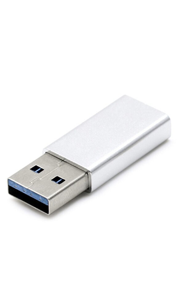 Metal Usb To Type-c Data Cable Adapter Dişi Çevirici Şarj Ve Data Aparatı - 2