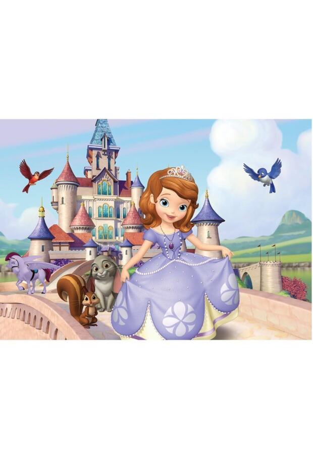 Disney Sofia (sofia The First) Lisanslı Kutulu Puzzle/yapboz 100'parça - 3