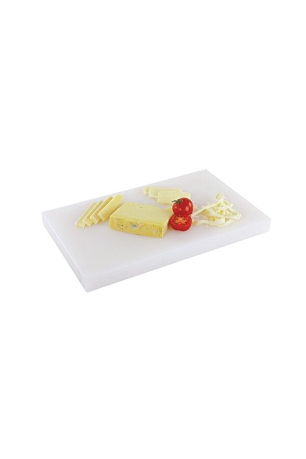 White Polyethylene Cutting Board 25*40*2 cm Thickness