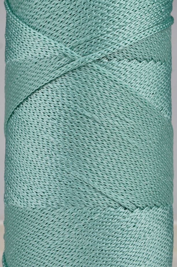 Premium 400 gr Polyester Makrome Ipi 2 Mm 2li Set Mint Makrame Ip Supla Çanta Ipi No:4 - 3