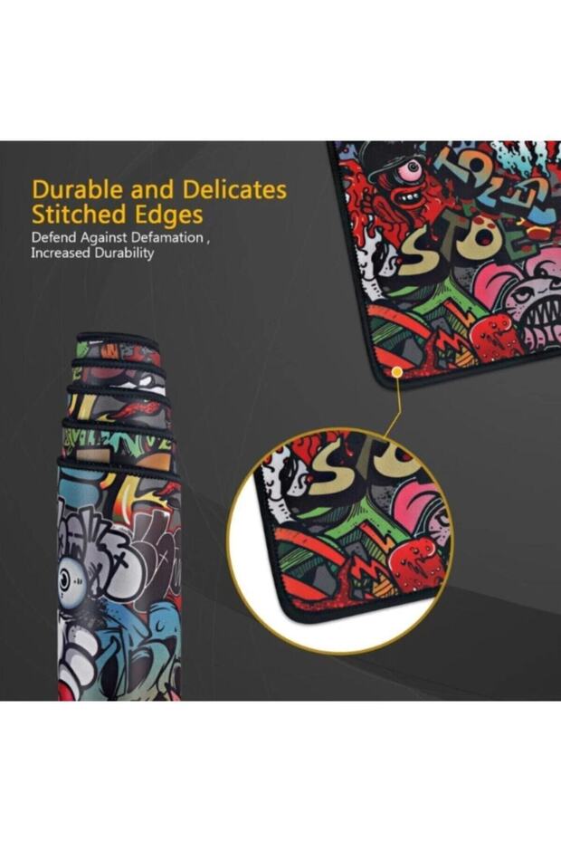 Paint Dikişli Mouse Pad 70 X 30 Cm - 5