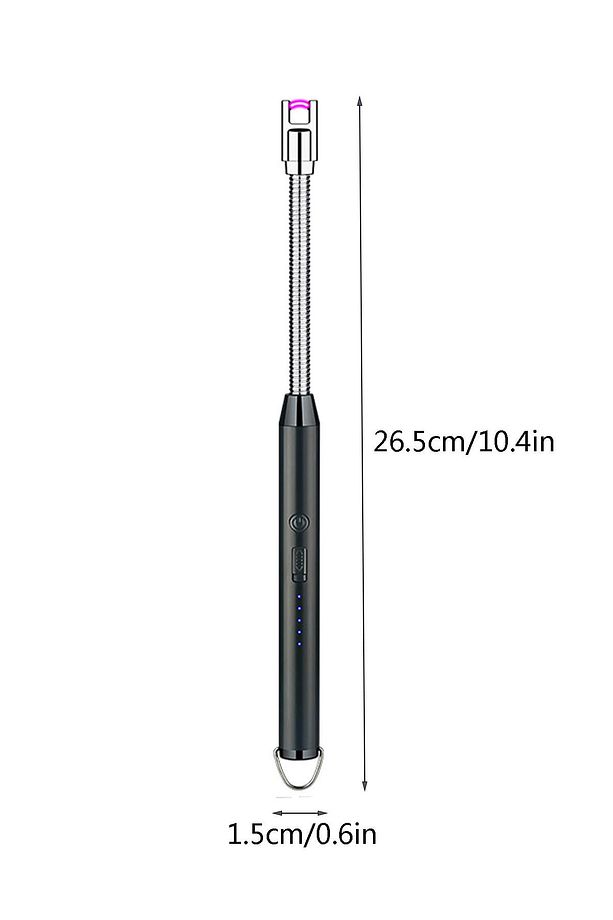 Şarjlı Kamp Mutfak Ve Mum Çakmağı Gri - 3