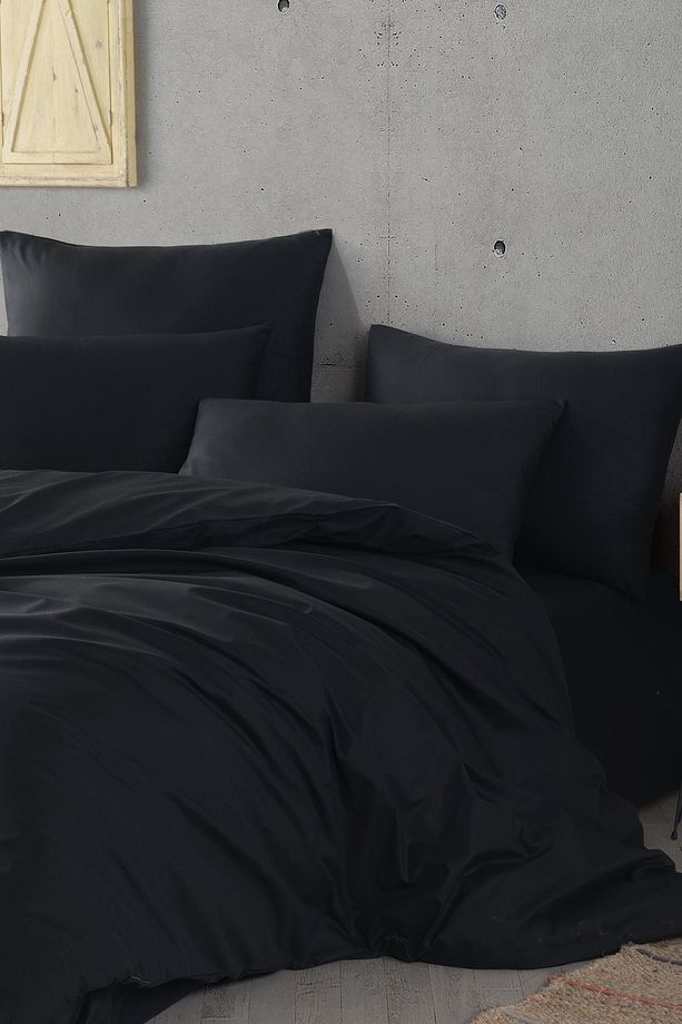 Royal Black Ranforce Tek Kişilik Nevresim Seti - 7