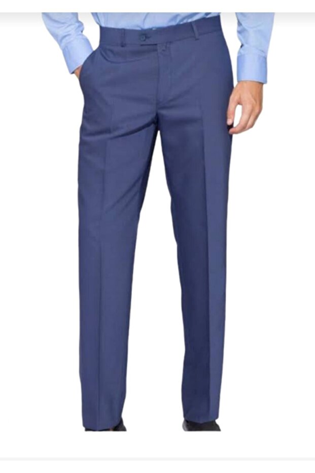 Men's Classic Cut Fabric Trousers
