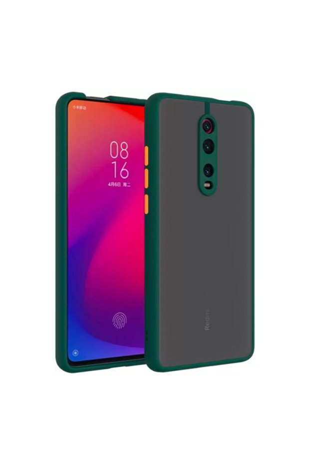 Xiaomi Redmi K20 K20 Pro Compatible Camera Protected Premium Silicone Case Green