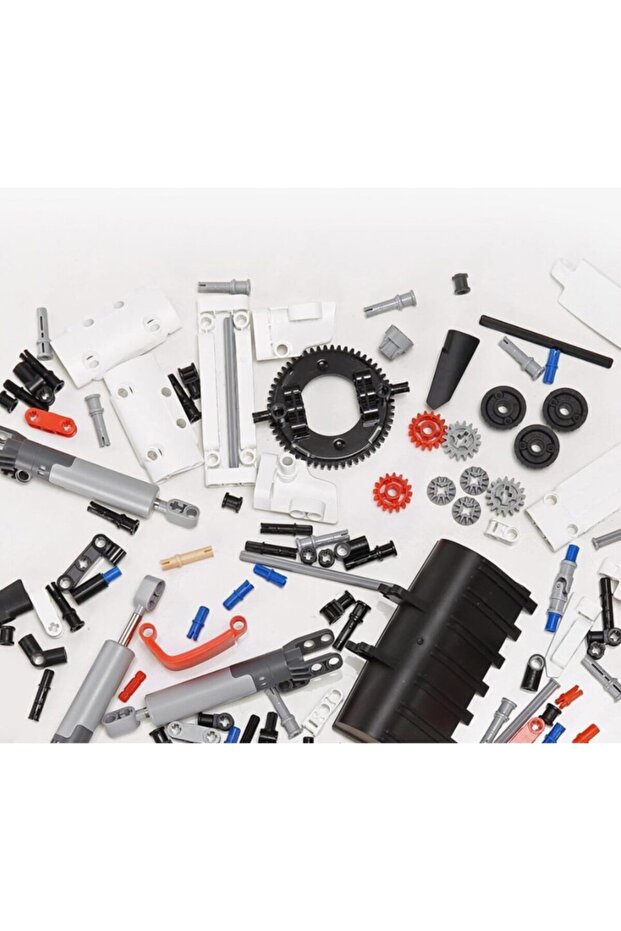 Mi Mitu Yapı Blok Mühendislik Ekskavatörü Yapı Bloğu - 4