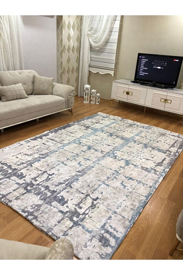 Velvet Fabric Elastic Rug Cover