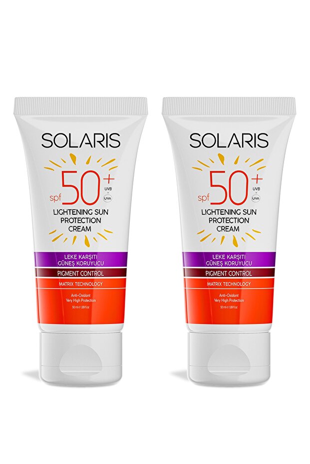 SPF 50 Sunscreen Set - Blemish, Aging and Moisturizing Effects - 1