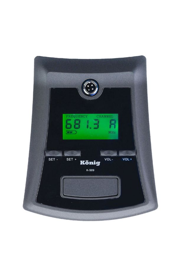 Uhf Şarjlı Telsiz Kürsü Mikrofonu K 509 - 2