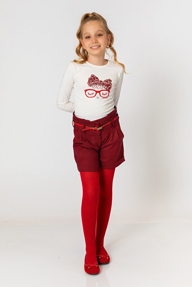 Crvene šortseve za devojčice - 2