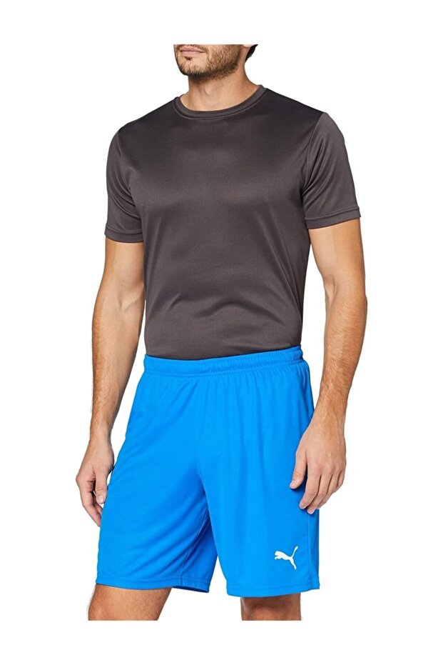 شورت Team Goal 23 Knit باللون الأزرق الفاتح