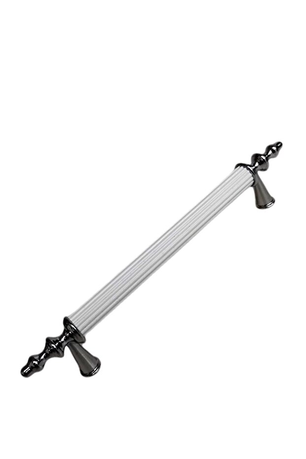 Rustic Handle Models Luxury Modern Kitchen Cabinet Drawer Furniture Handle 320mm White-chrome