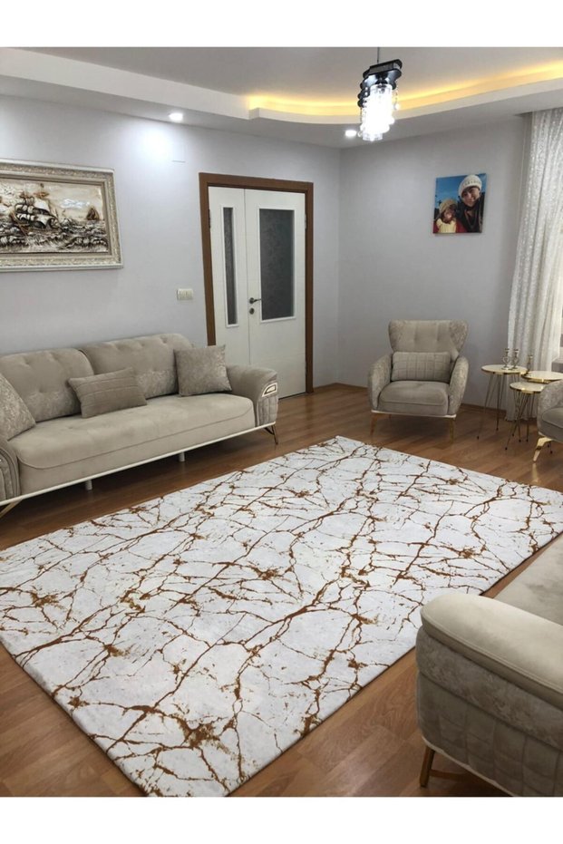 Velvet Fabric Elastic Rug Cover