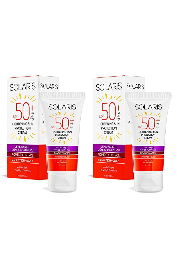 SPF 50 Sunscreen Set - Blemish, Aging and Moisturizing Effects - 2