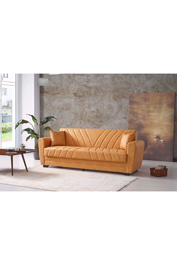 Dekor Kanepe Sarı - 1