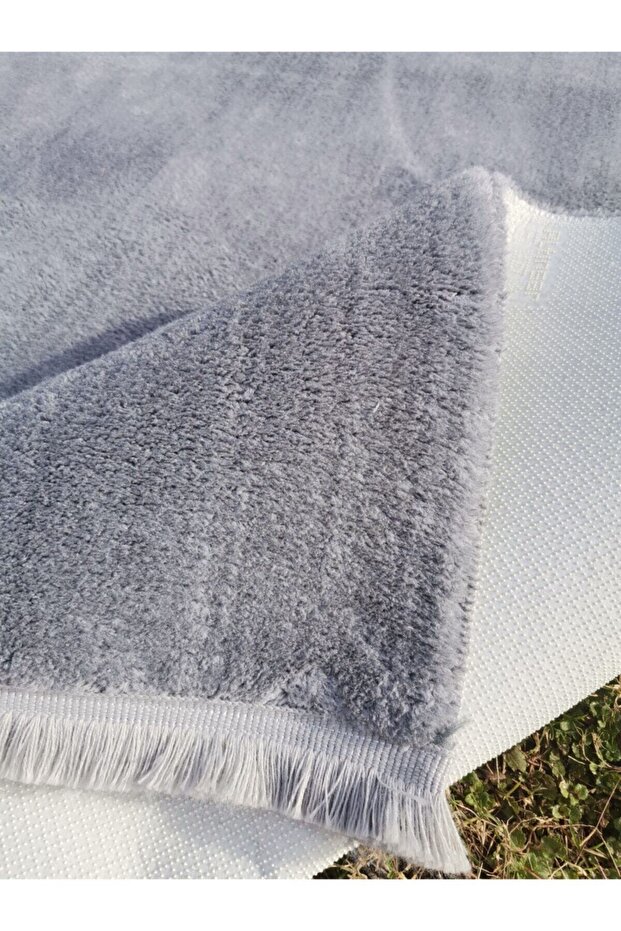 Post Peluş Halı Antrasit - 1