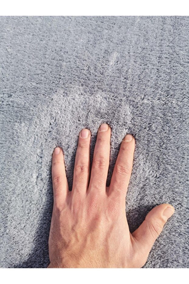 Post Peluş Halı Antrasit - 4